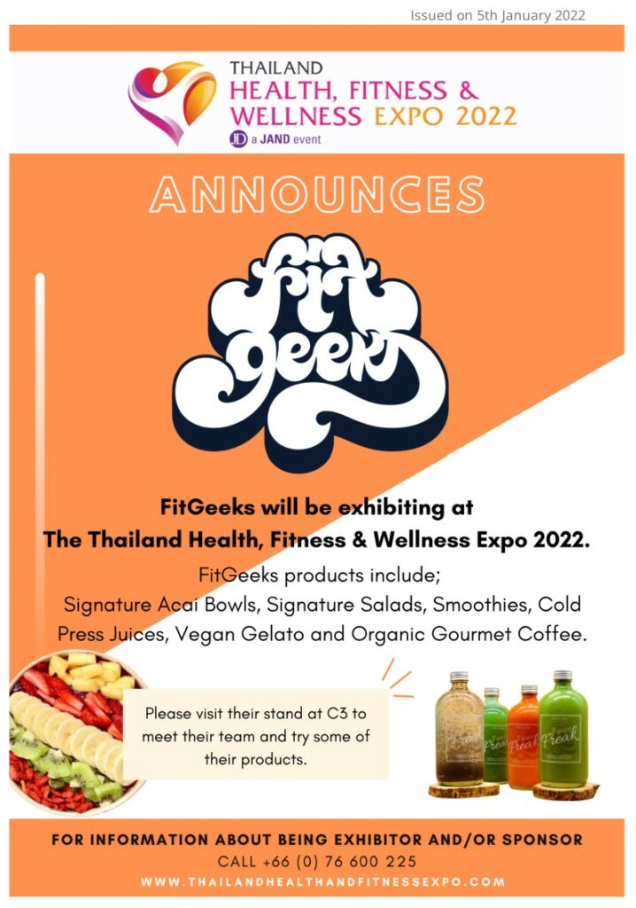 Fitgeeks Thailand Health & Fitness Expo Bangkok
